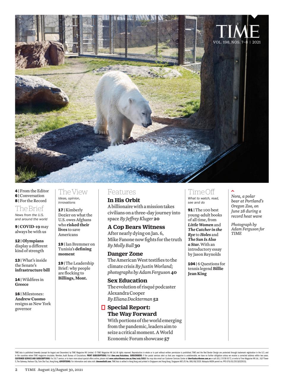 TIME Magazine Asia Preview Pages