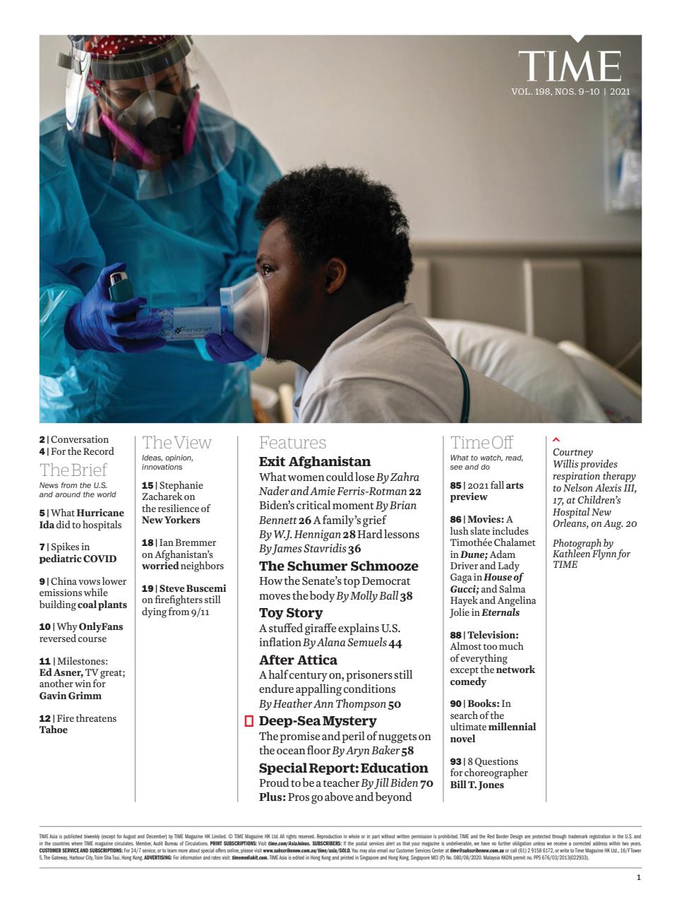 TIME Magazine Asia Preview Pages