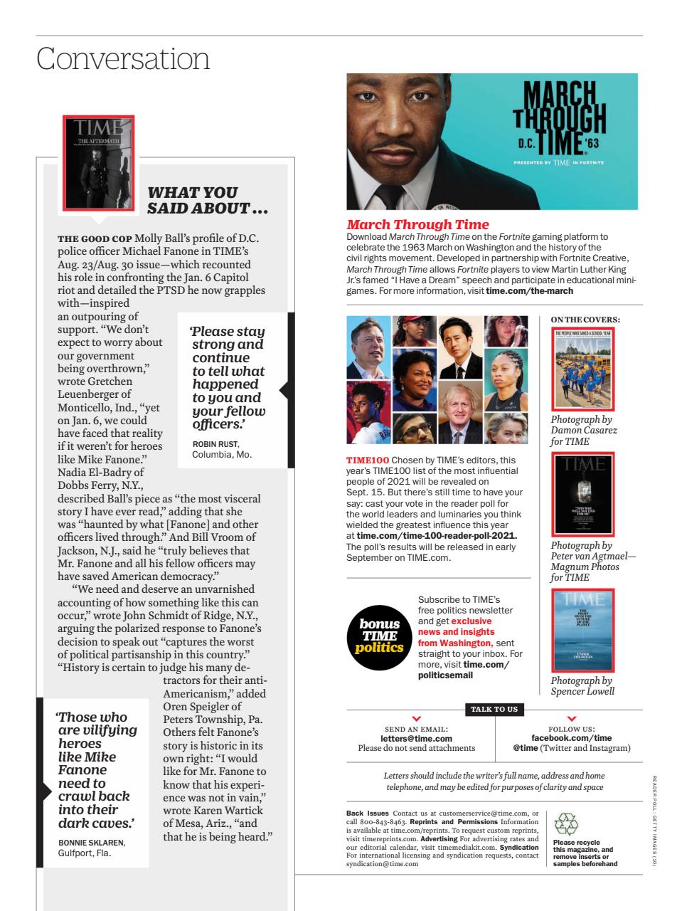 TIME Magazine Asia Preview Pages