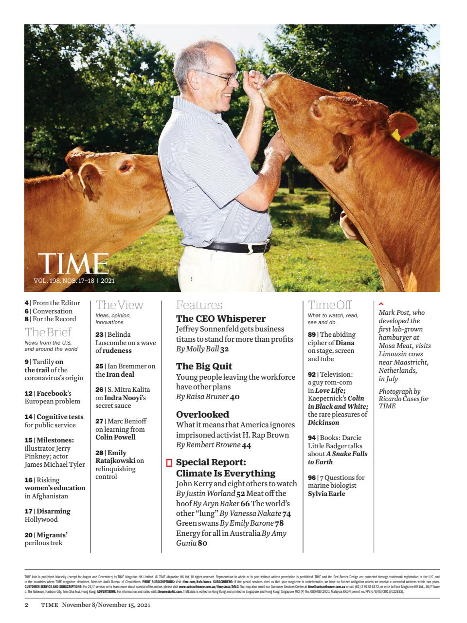 TIME Magazine Asia Preview Pages