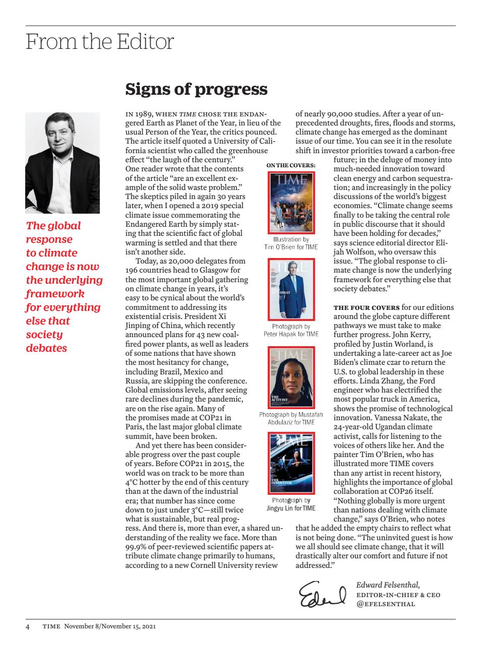 TIME Magazine Asia Preview Pages