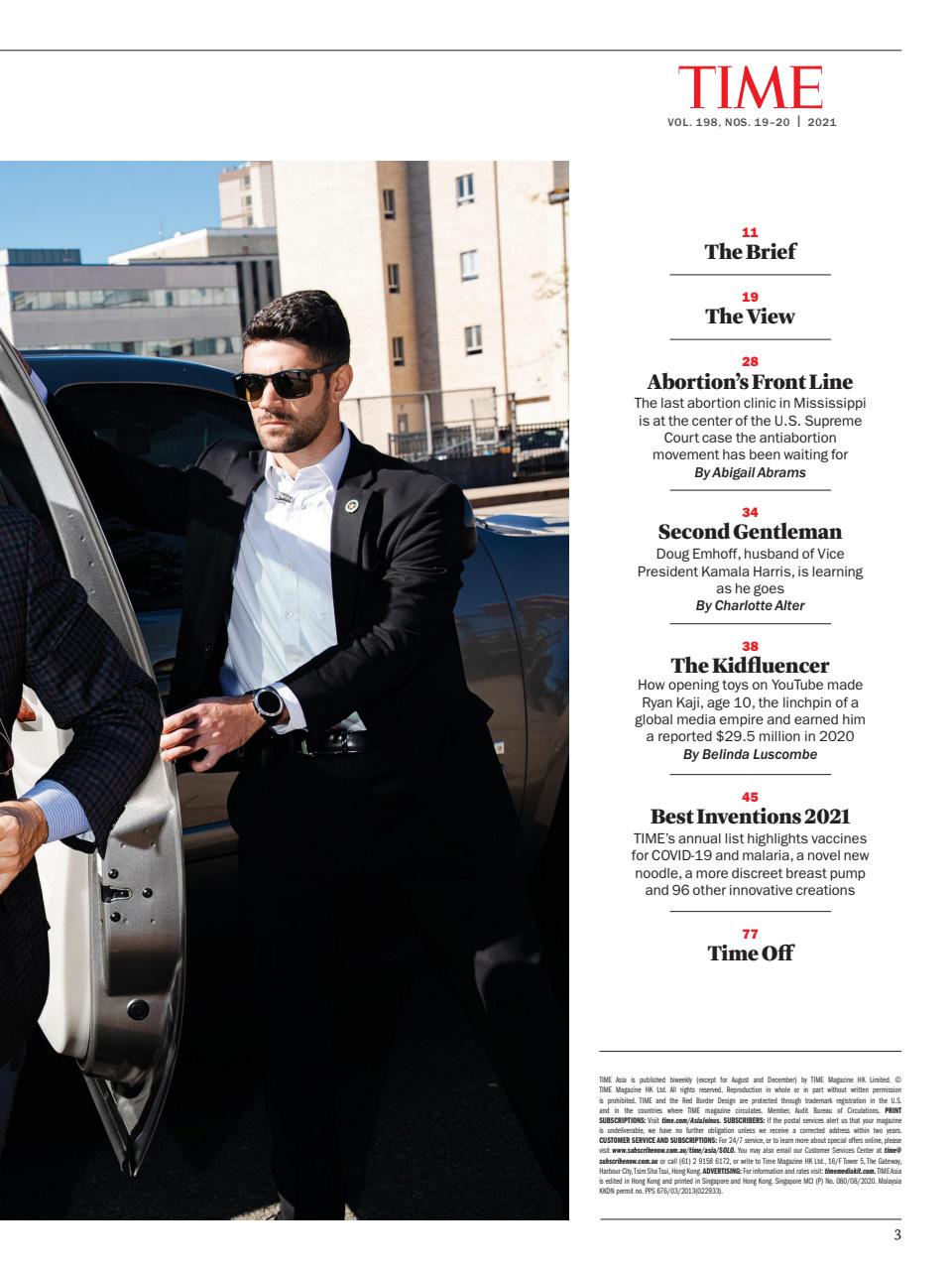 TIME Magazine Asia Preview Pages