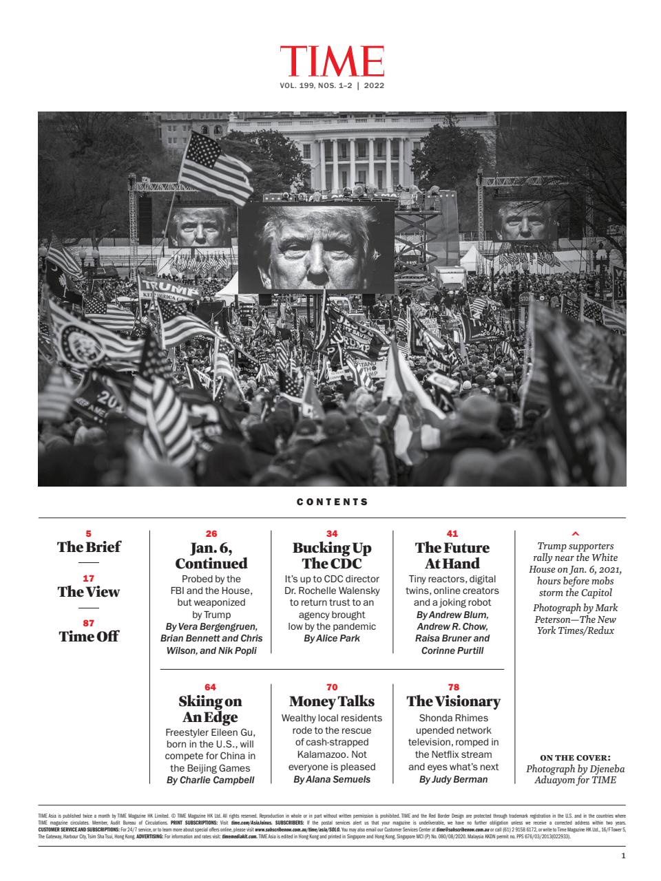 TIME Magazine Asia Preview Pages