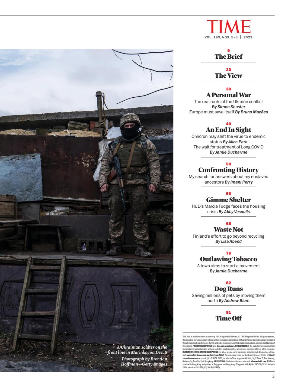 TIME Magazine Asia Preview Pages