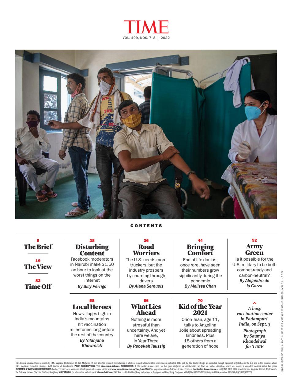 TIME Magazine Asia Preview Pages