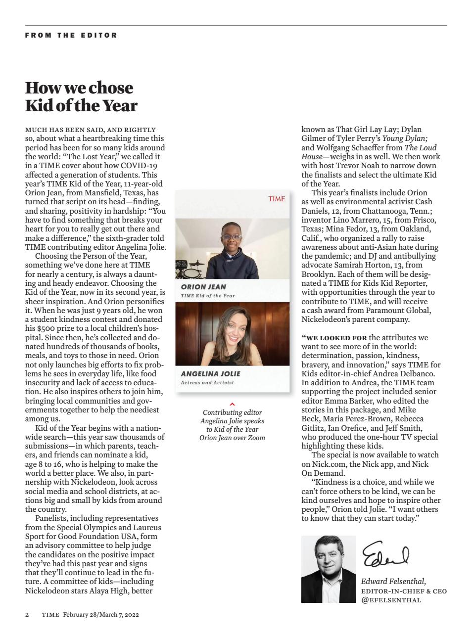 TIME Magazine Asia Preview Pages