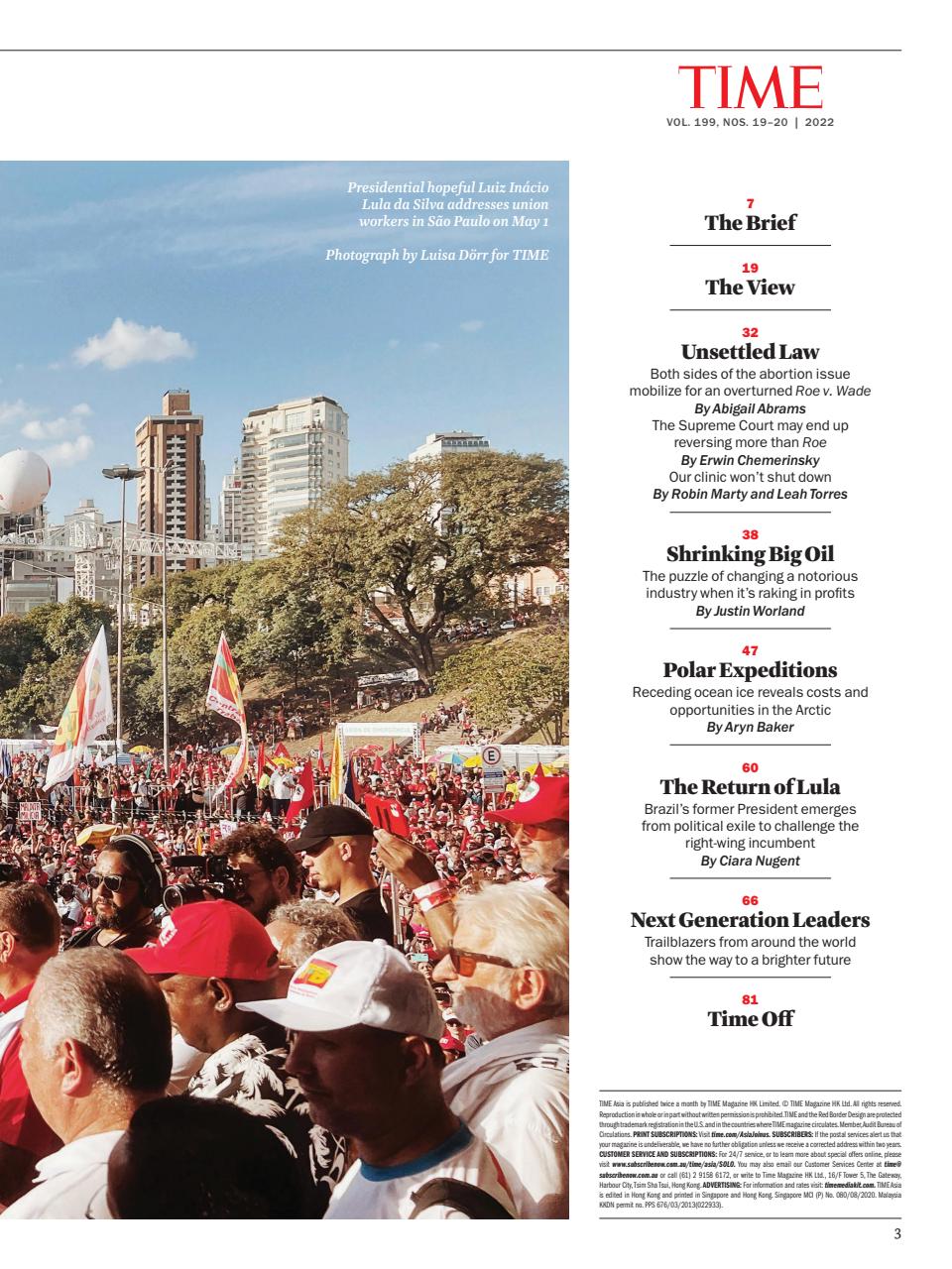 TIME Magazine Asia Preview Pages