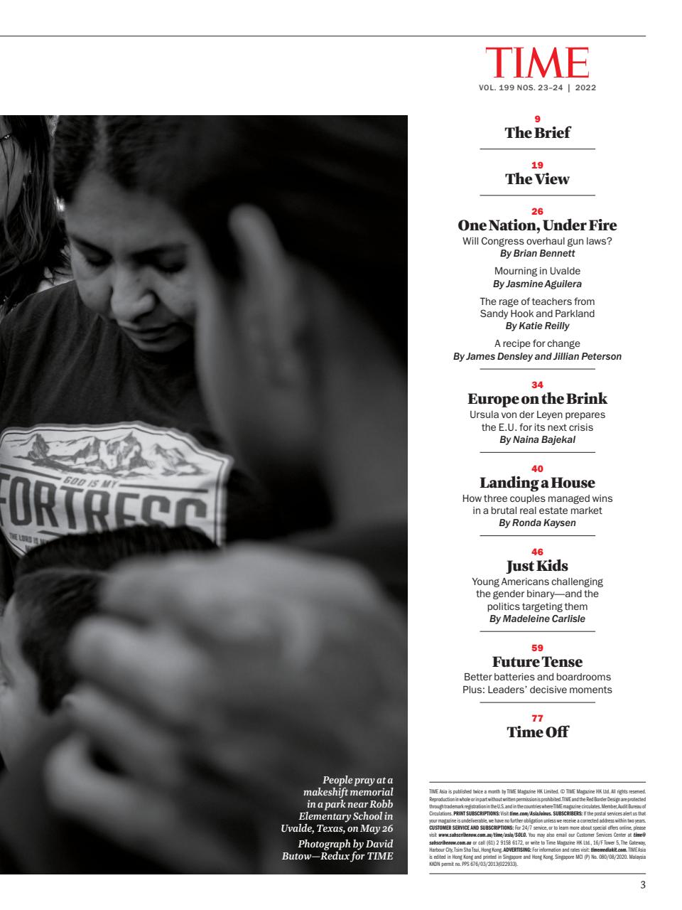 TIME Magazine Asia Preview Pages