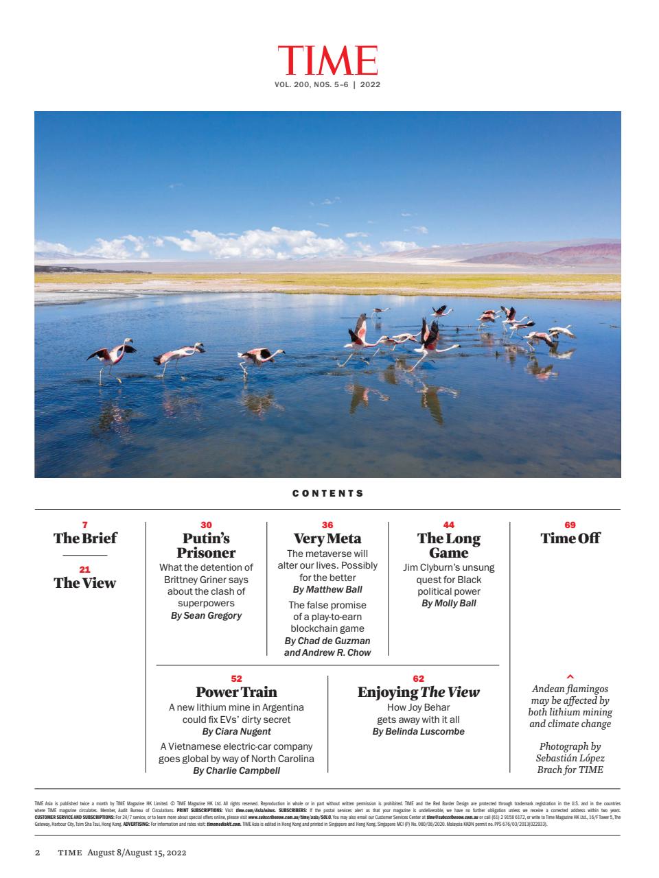 TIME Magazine Asia Preview Pages