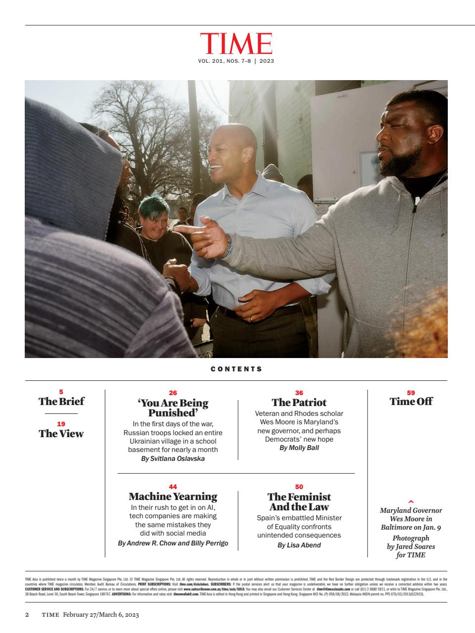 TIME Magazine Asia Preview Pages