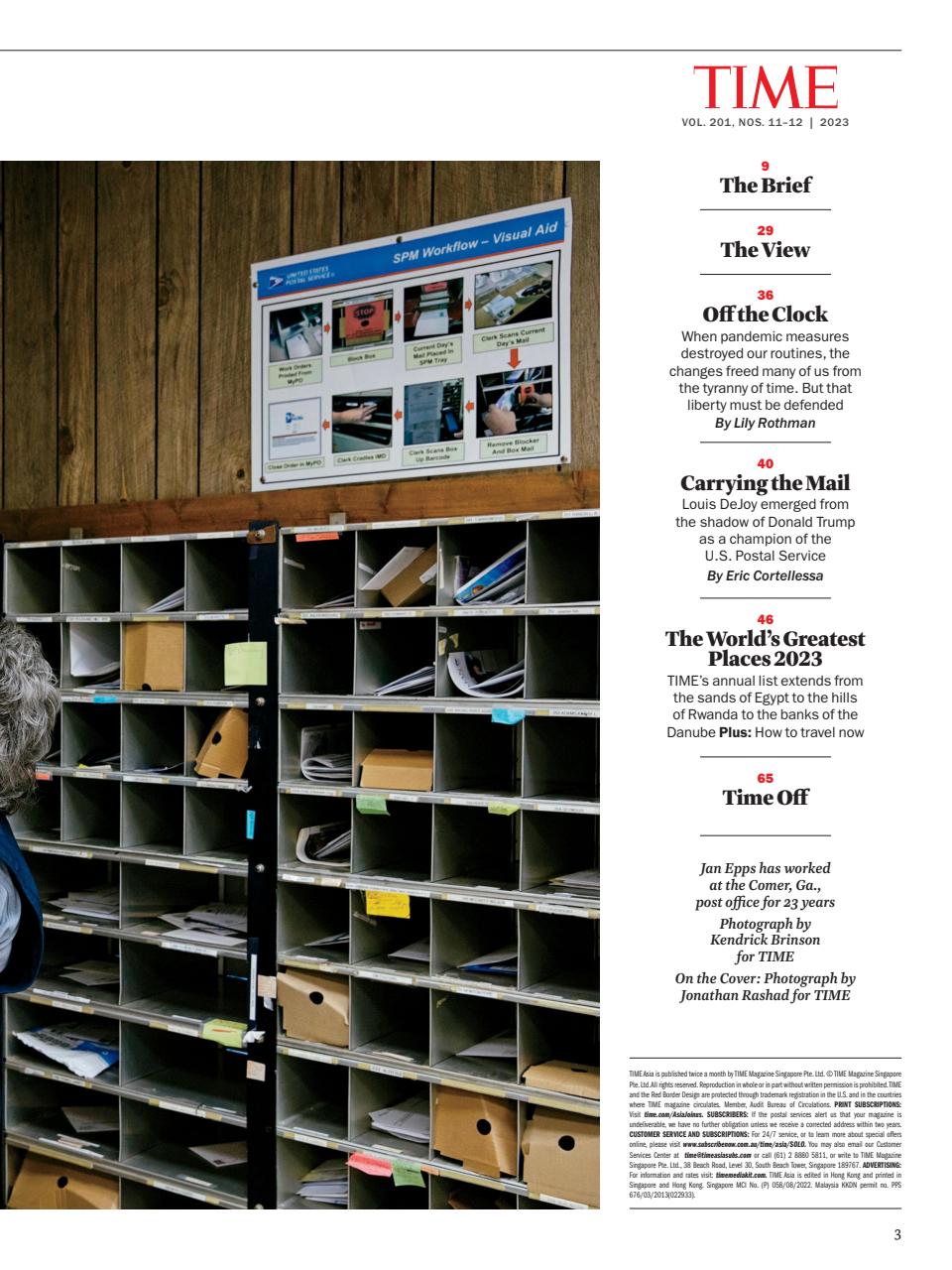 TIME Magazine Asia Preview Pages