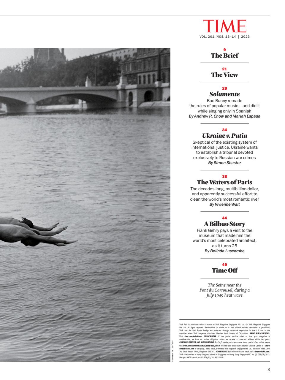 TIME Magazine Asia Preview Pages