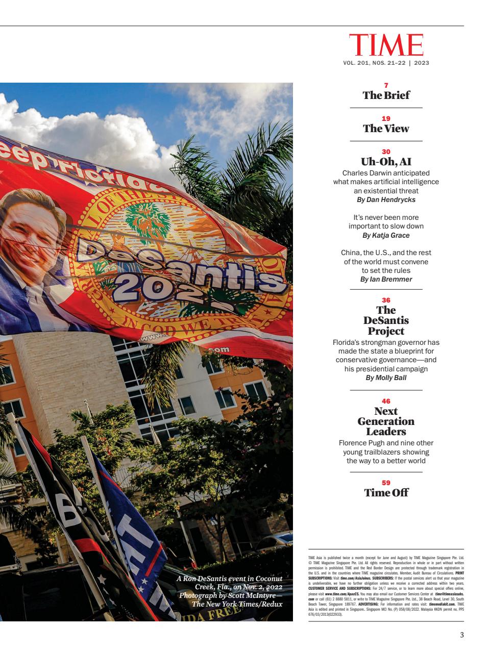 TIME Magazine Asia Preview Pages