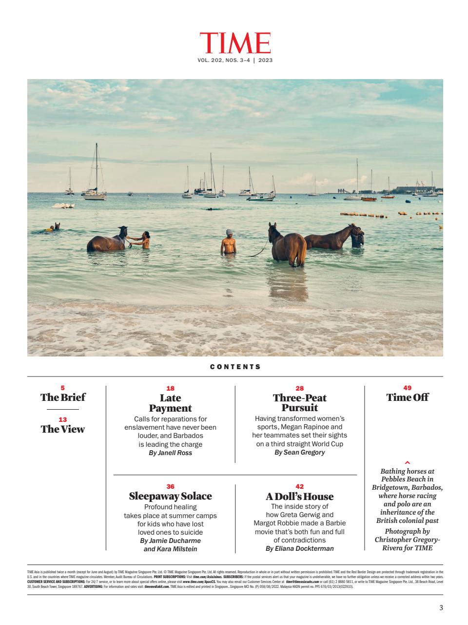 TIME Magazine Asia Preview Pages