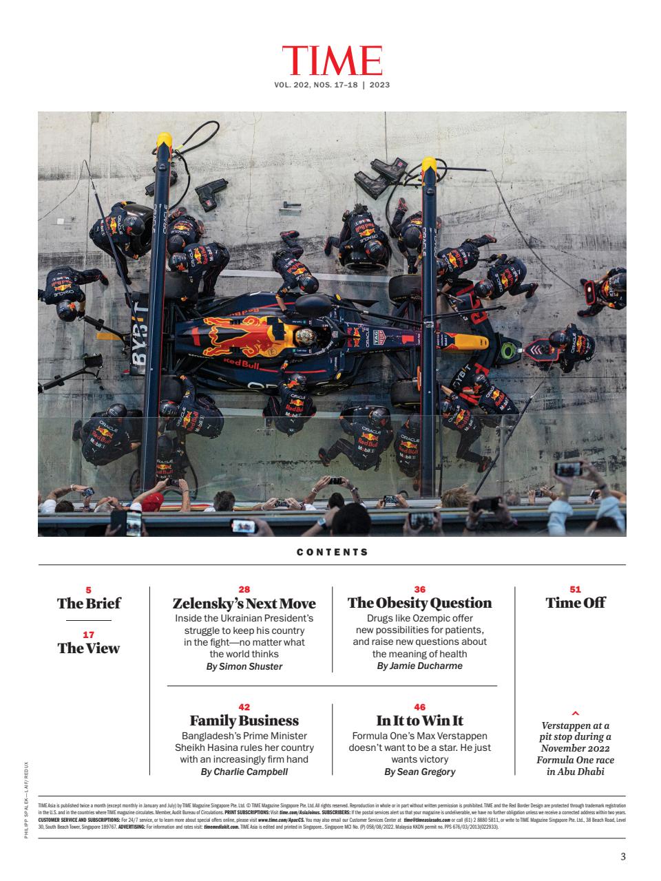 TIME Magazine Asia Preview Pages