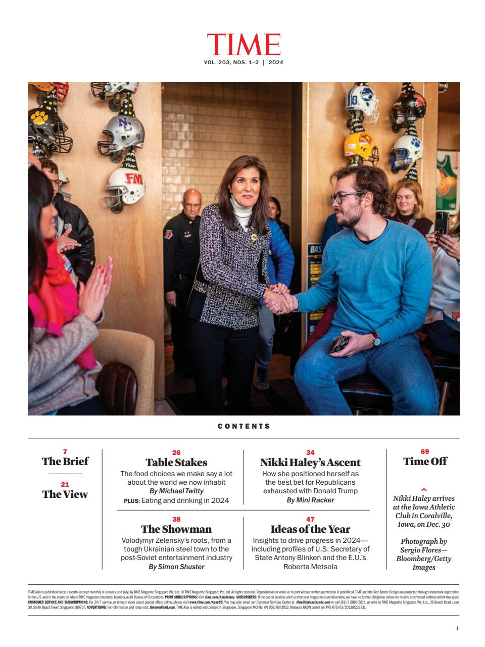 TIME Magazine Asia Preview Pages