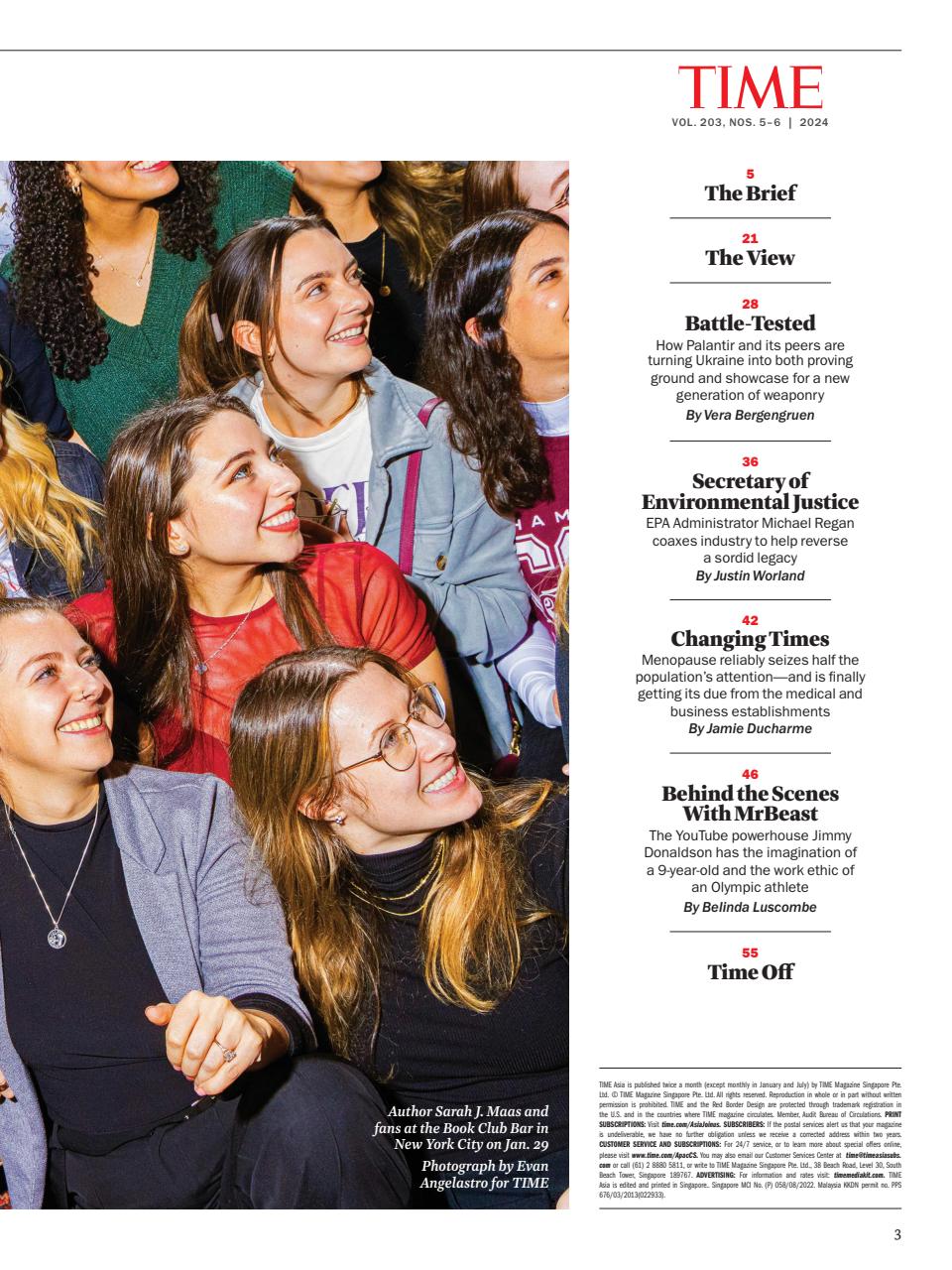 TIME Magazine Asia Preview Pages