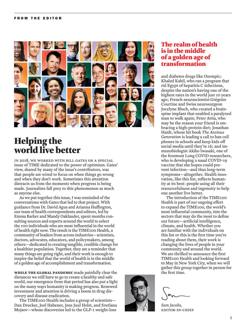 TIME Magazine Asia Preview Pages