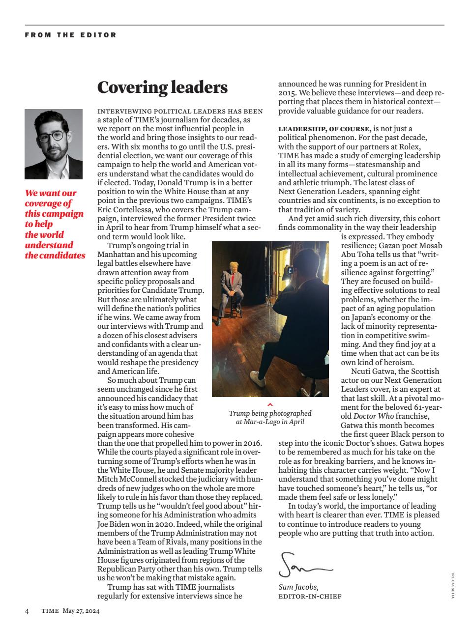 TIME Magazine Asia Preview Pages