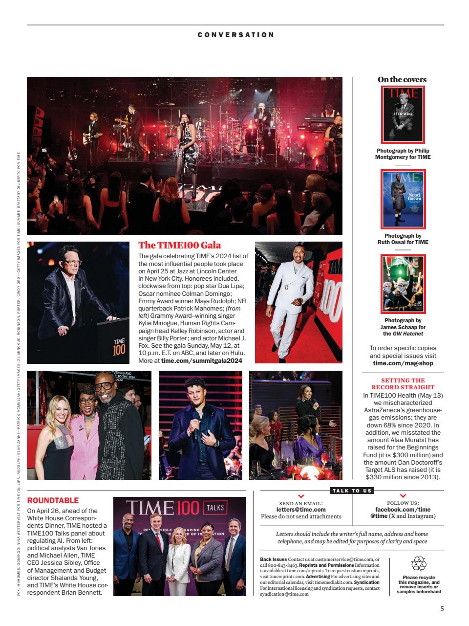 TIME Magazine Asia Preview Pages