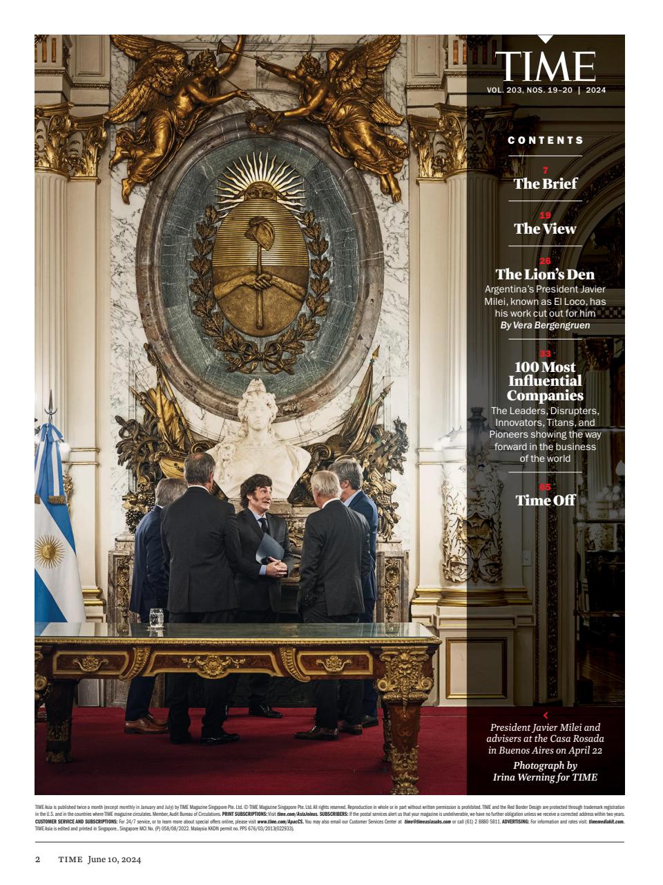 TIME Magazine Asia Preview Pages