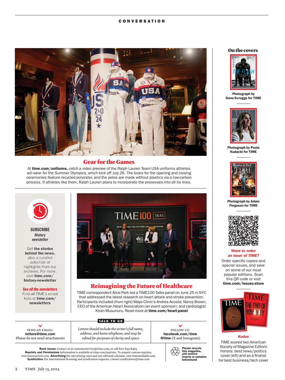 TIME Magazine Asia Preview Pages