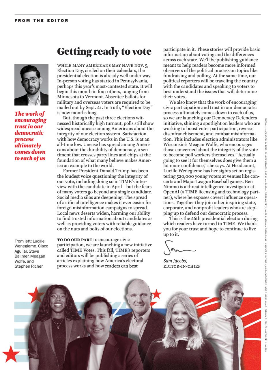 TIME Magazine Asia Preview Pages