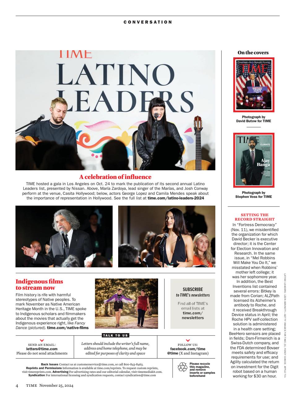 TIME Magazine Asia Preview Pages