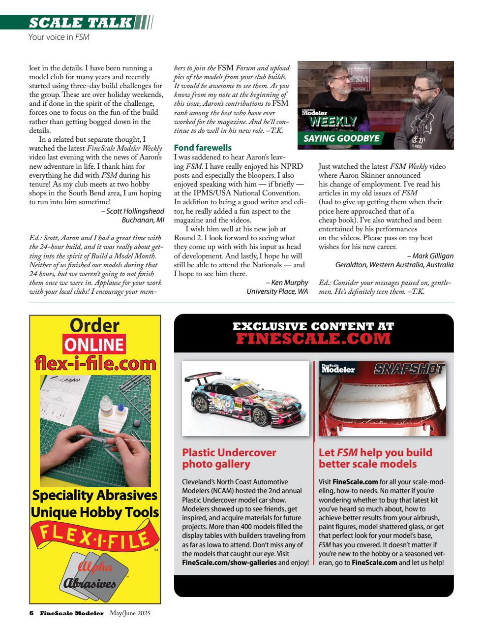 FineScale Modeler Preview Pages