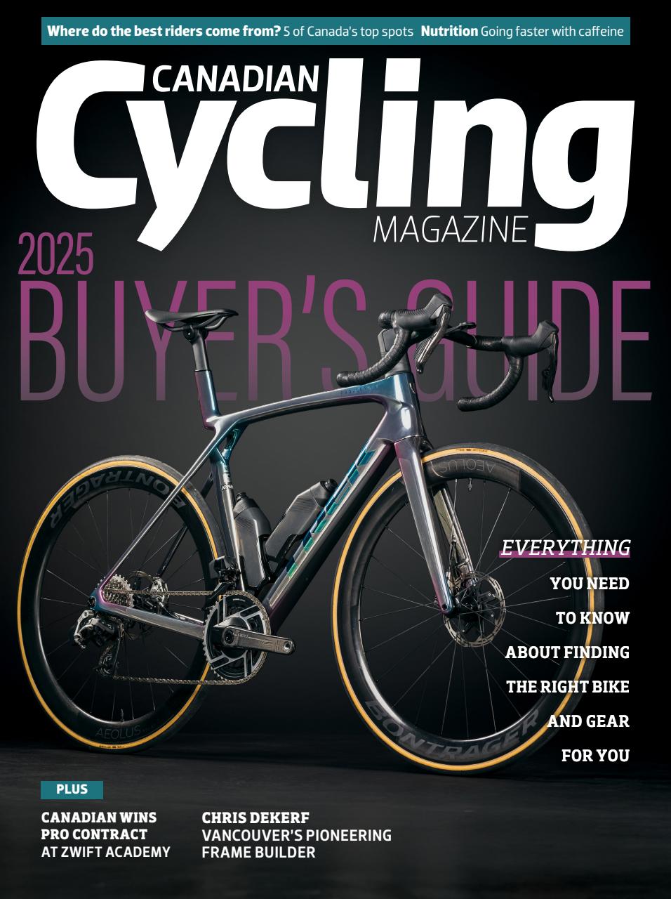 Canadian Cycling Magazine Preview Pages
