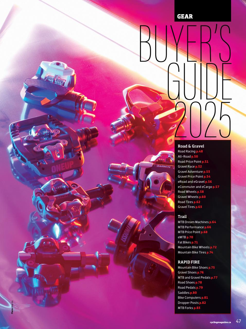 Canadian Cycling Magazine Preview Pages