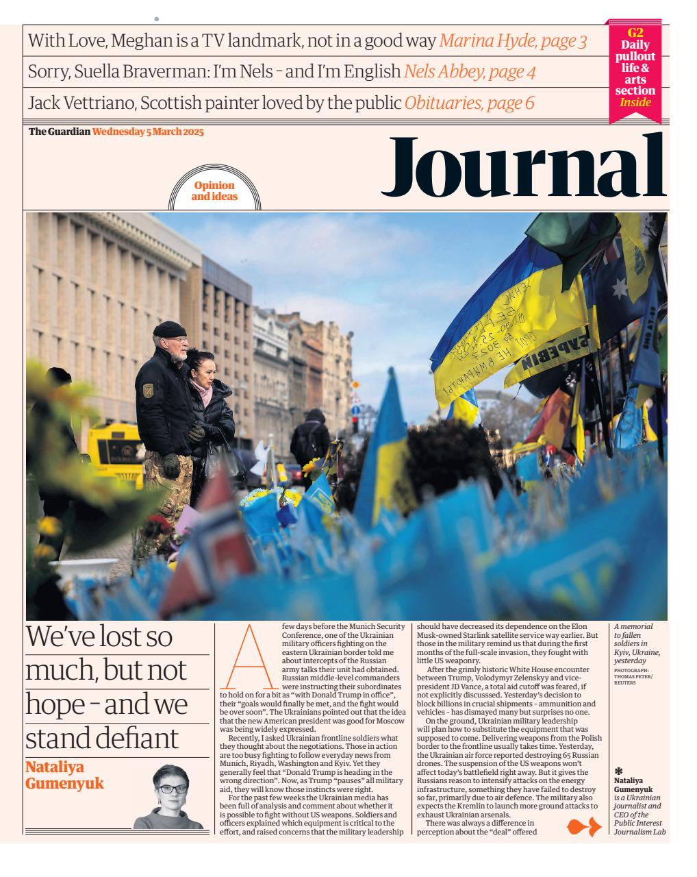 The Guardian Newspaper Preview Pages