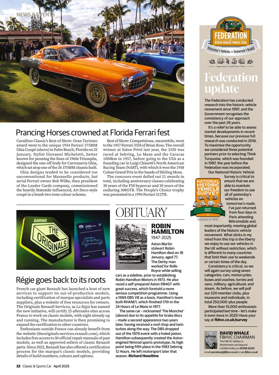 Classic & Sports Car Preview Pages
