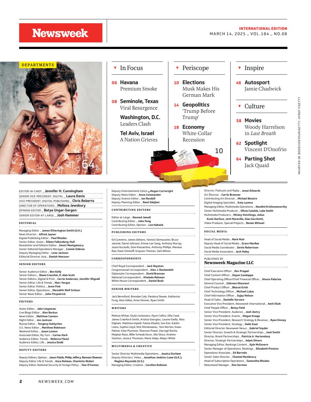 Newsweek International Preview Pages