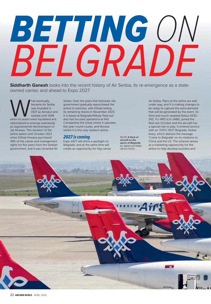 Airliner World Preview Pages