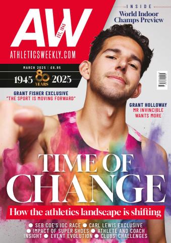 AW – Athletics Weekly Magazine issue AW March 2025