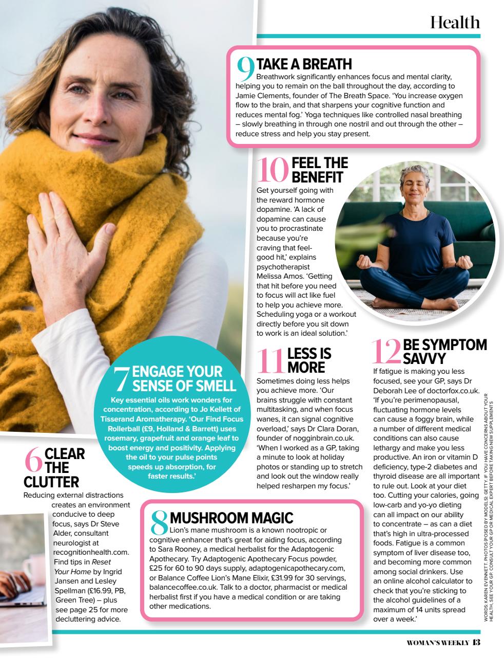 Woman's Weekly Preview Pages