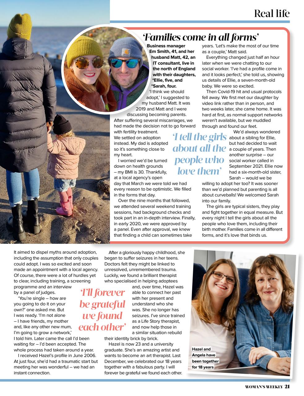 Woman's Weekly Preview Pages