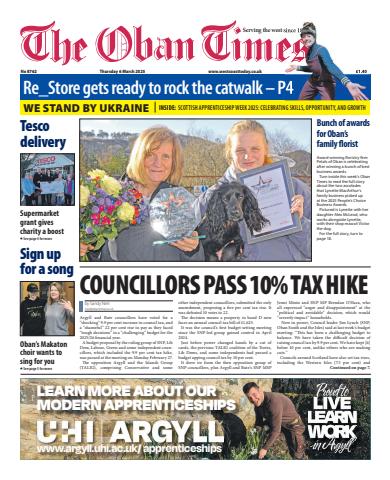 The Oban Times & Lochaber Times issue Thursday, March 06, 2025