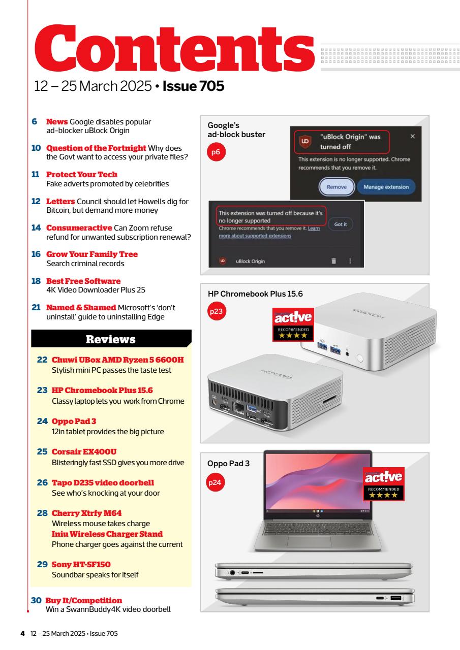 Computer Active Preview Pages