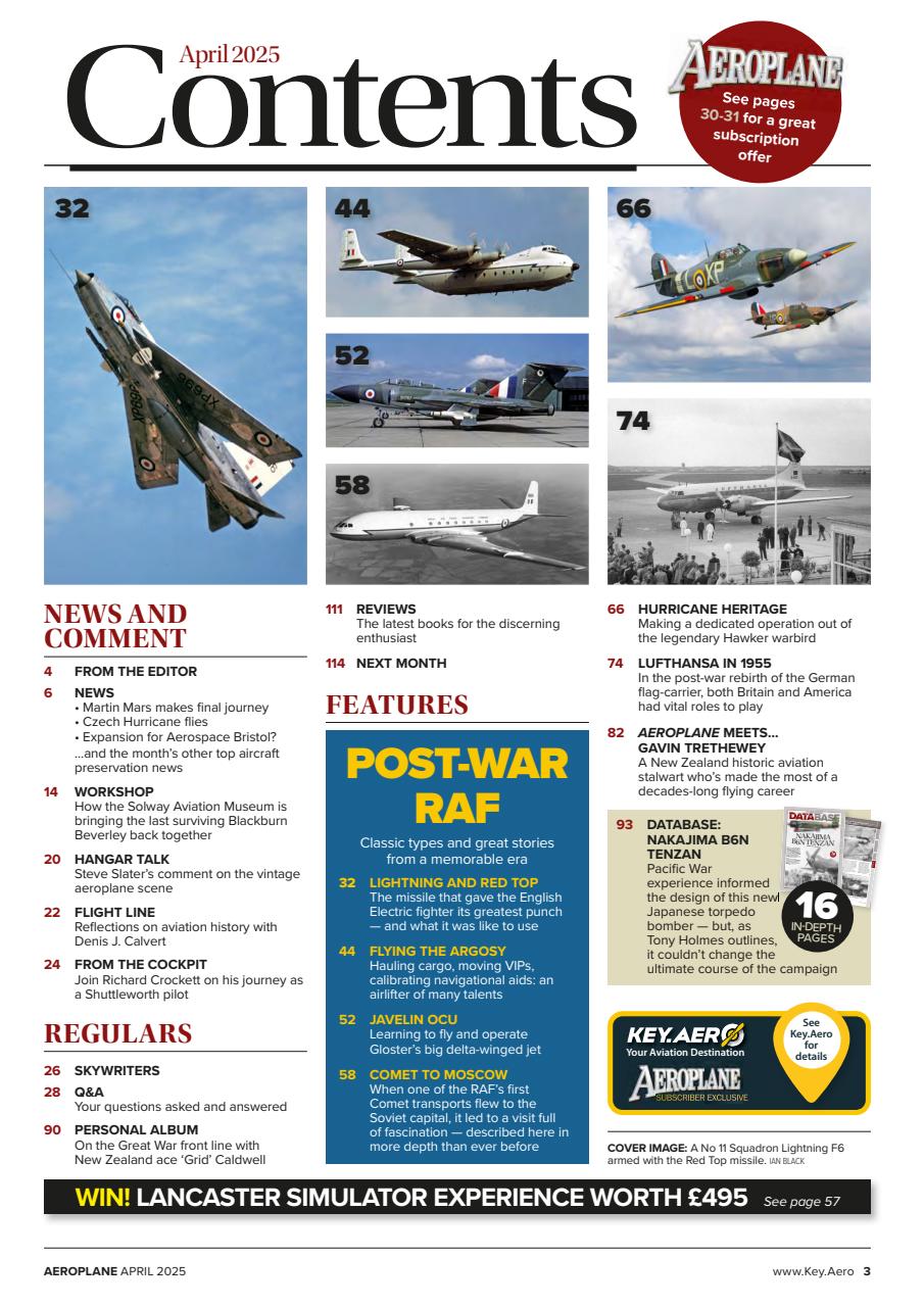 Aeroplane Preview Pages