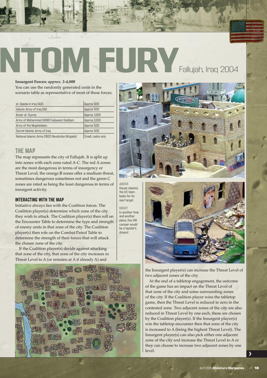 Miniature Wargames Preview Pages