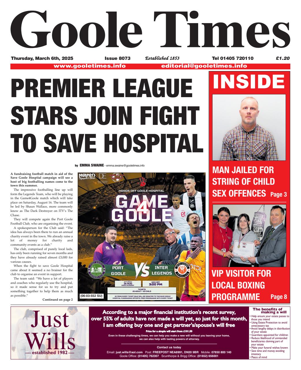 Goole Times Preview Pages