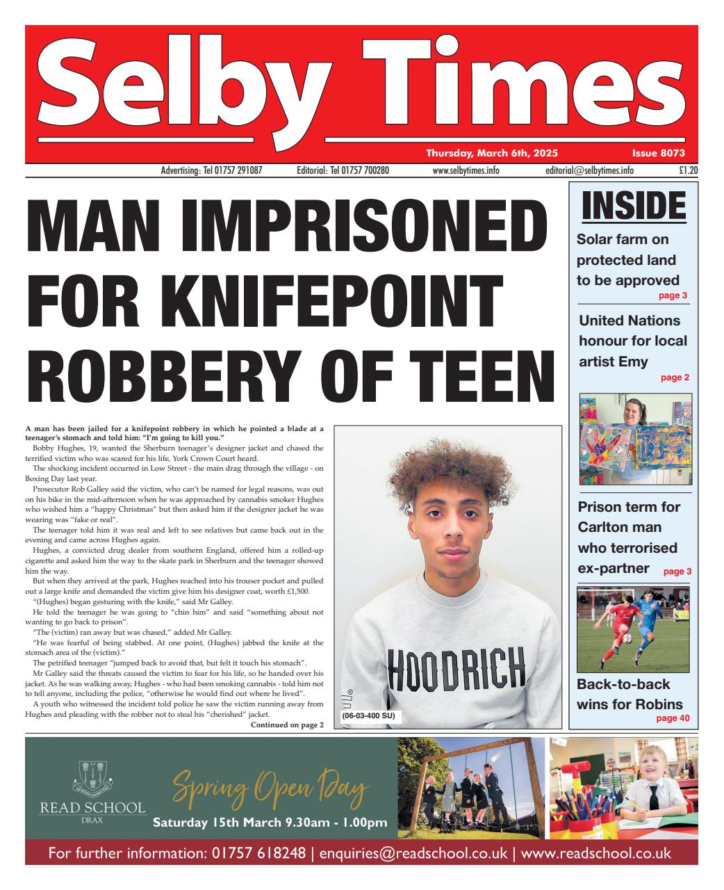 Selby Times Preview Pages
