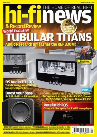 Hi-Fi News issue April 2025