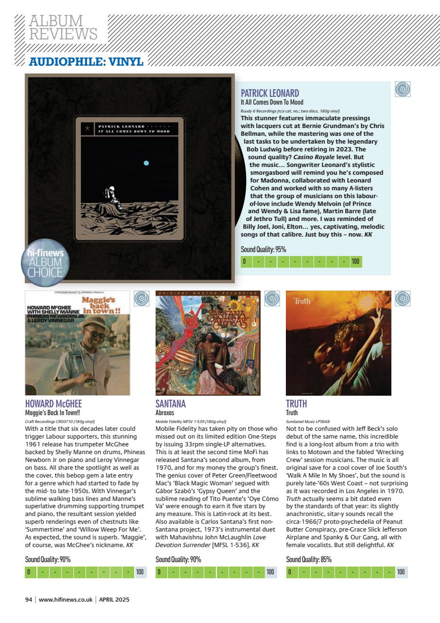 Hi-Fi News Preview Pages