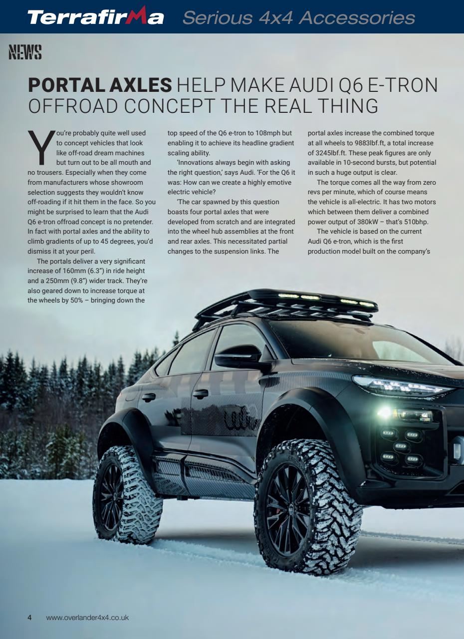 Overlander 4X4 Preview Pages
