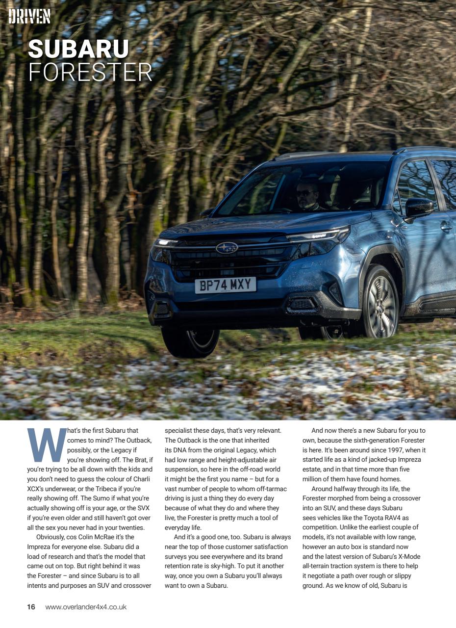 Overlander 4X4 Preview Pages