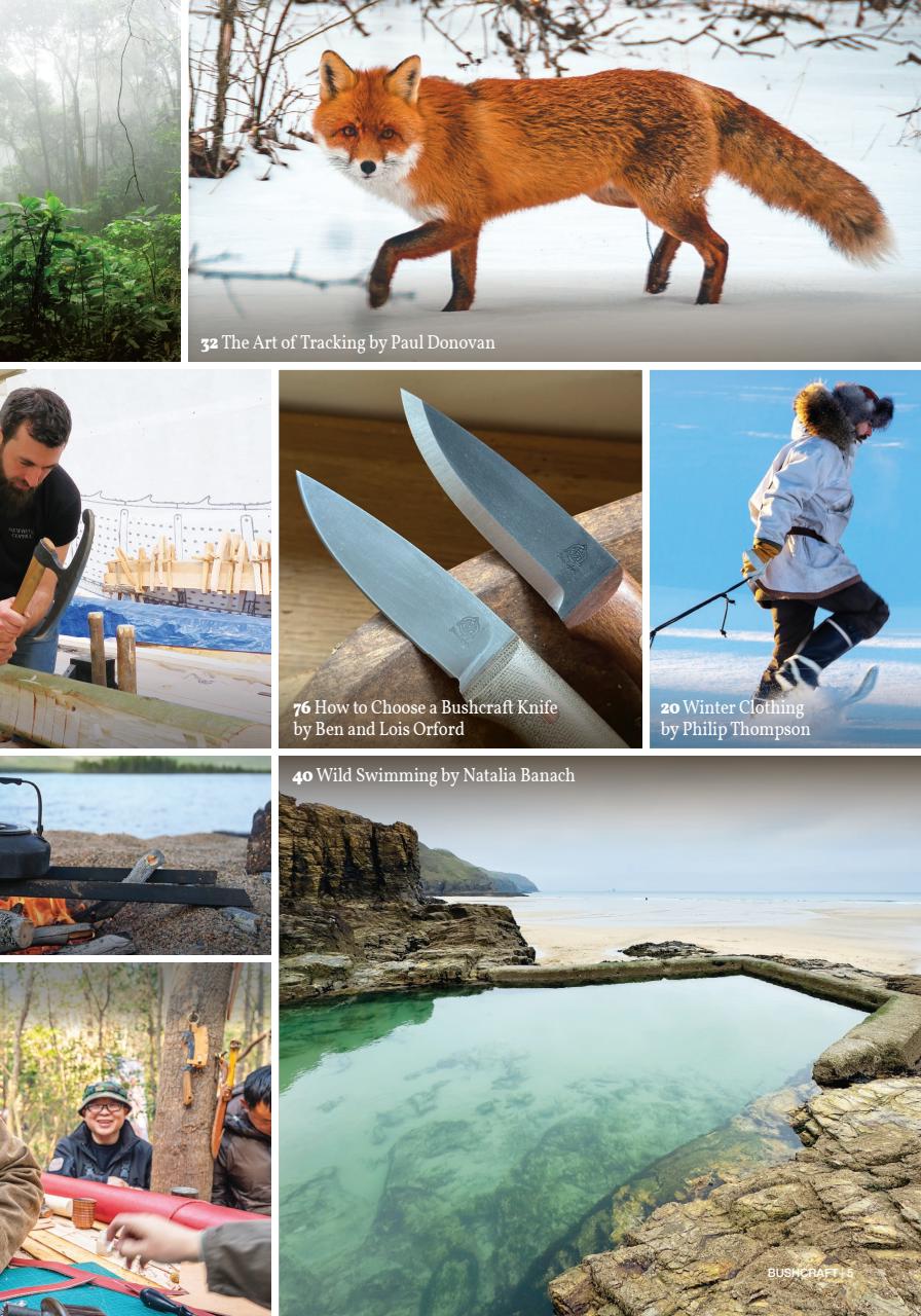Bushcraft & Survival Skills Magazine Preview Pages