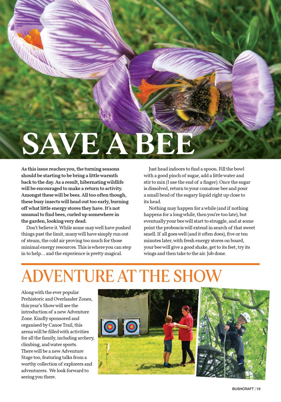 Bushcraft & Survival Skills Magazine Preview Pages